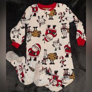 Carter’s Santa’s Milk and Cookies Pajamas